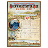 Dampfschifffahrt Vierwaldstätter See und Zuger See, Plakat, 1891